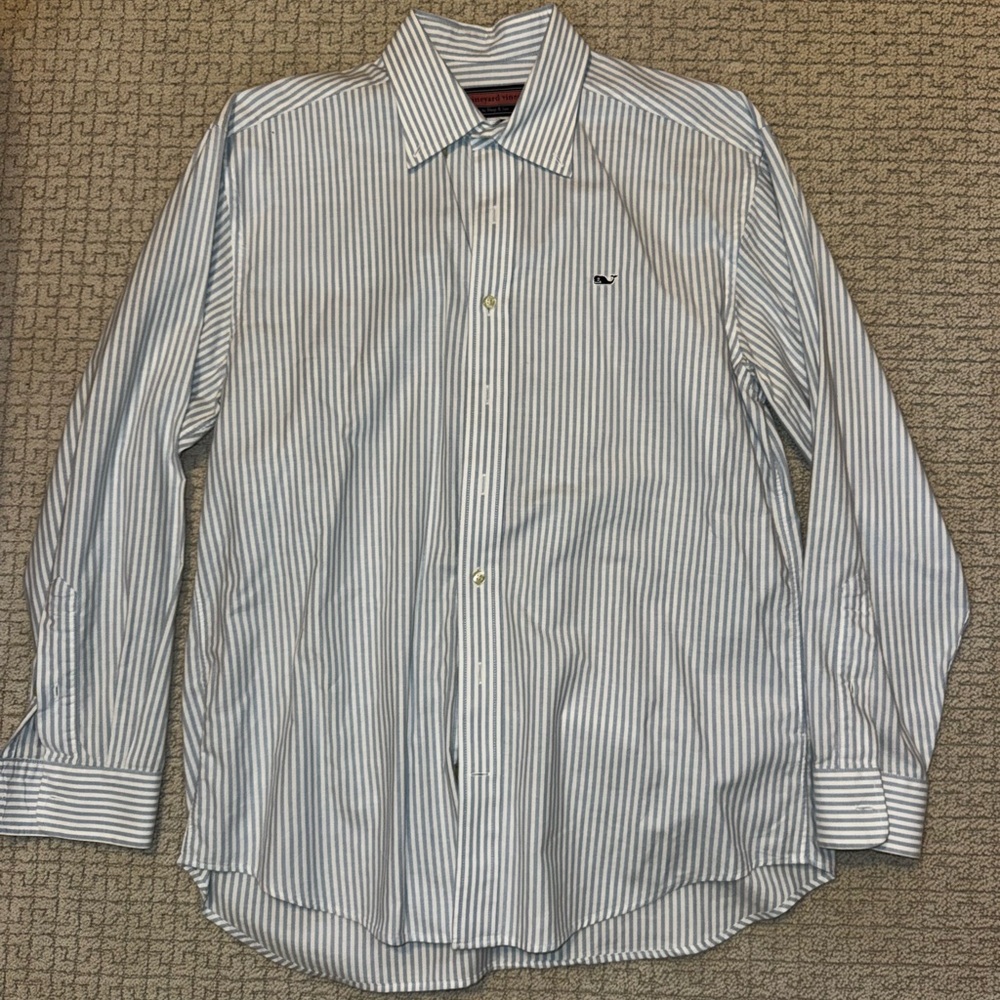 Vineyard Vines Whale Striped Shirt